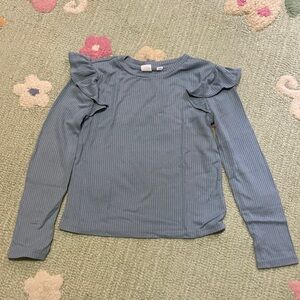 GAP Blue Long Sleeve Kids Tee
